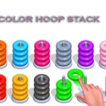 Color Hoop Stack – Sortare puzzle