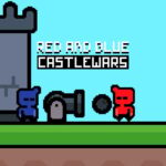 Castlewars roșu și albastru